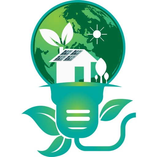 Solar Energy Monitor Icon