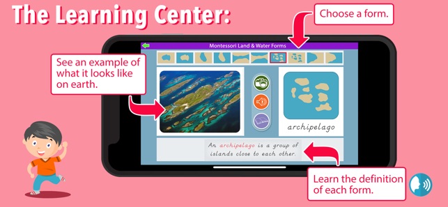 Montessori Land & Water Forms(圖2)-速報App