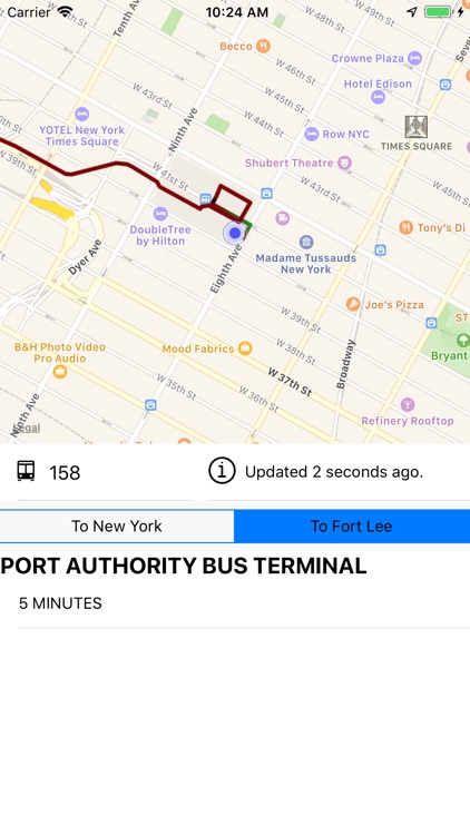 NJ Bus Tracker