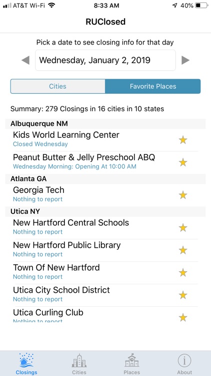 RUClosed - school/work closed? screenshot-4