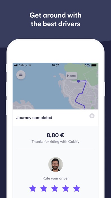 Easy Taxi, a Cabify appのおすすめ画像6