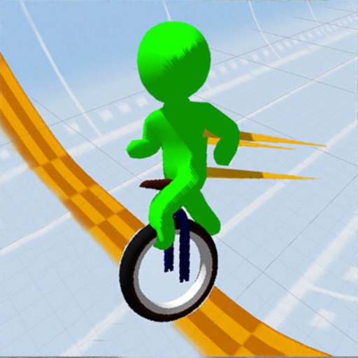 Happy Wheel Race 3D:Stickman