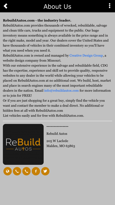 Rebuild Autos screenshot 2