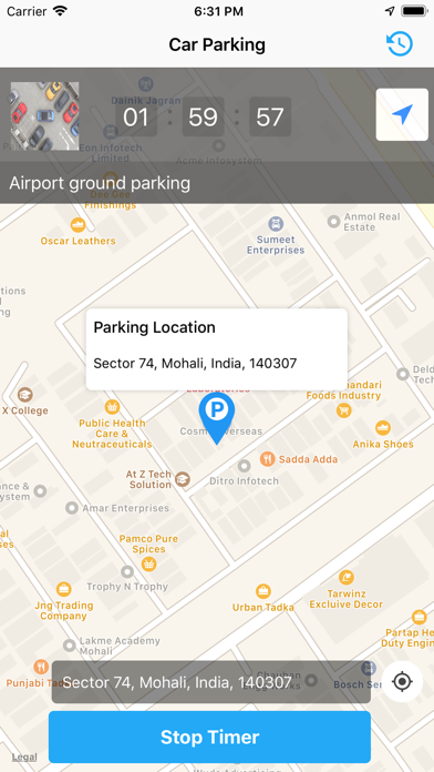 Car Parking Tracker screenshot 3