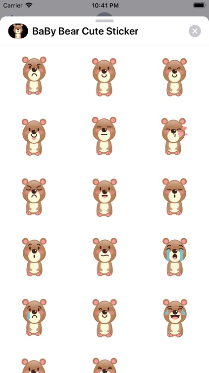 BaBy Bear Cute Sticker