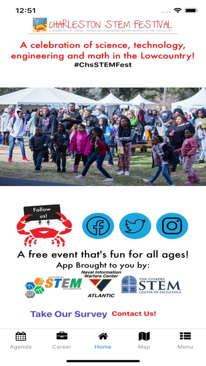 Charleston STEM Fest App