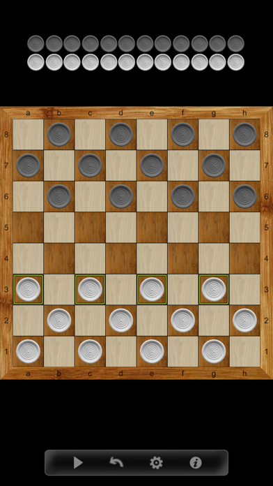 Russian Checkers plus screenshot 1