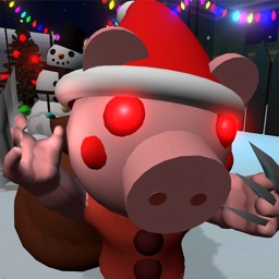 Scary Piggy Santa- Horror Game