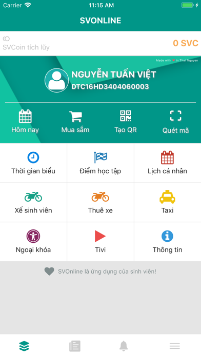 How to cancel & delete SVOnline - Tiện ích sinh viên from iphone & ipad 1