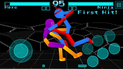 Stickman Fight: Neon Warriors screenshot 2