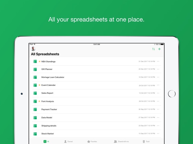 Zoho Sheet Spreadsheet App On The App Store