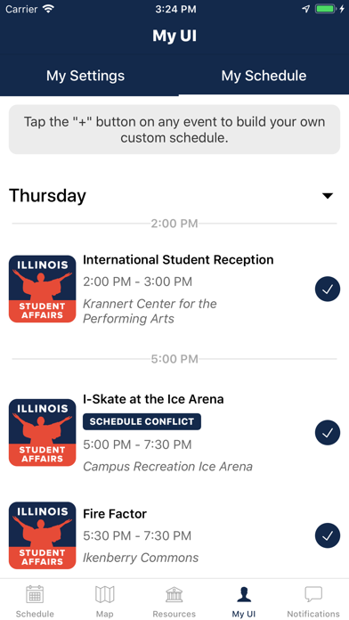 Student Affairs at Illinois screenshot 2