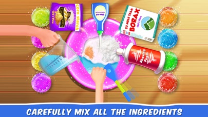 DIY Slime Maker Glitter Game screenshot 3