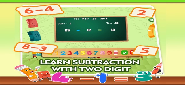 Math Subtraction For Kids Game(圖2)-速報App