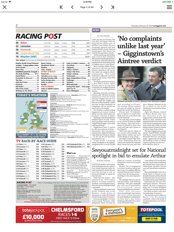 Racing Post Digital Newspaperのおすすめ画像4