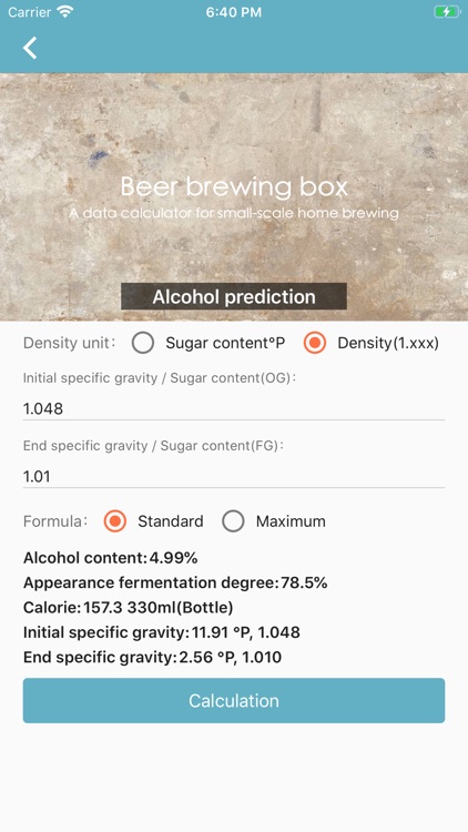 Beer brewing box