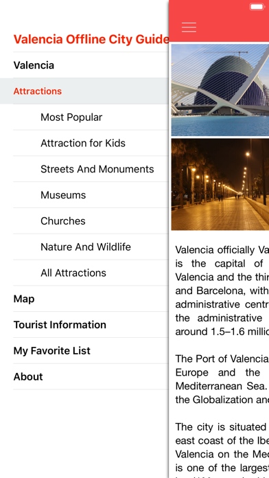 Valencia Offline City Guide screenshot 2