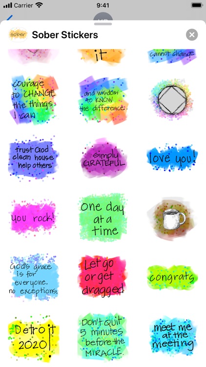 Sober Stickers