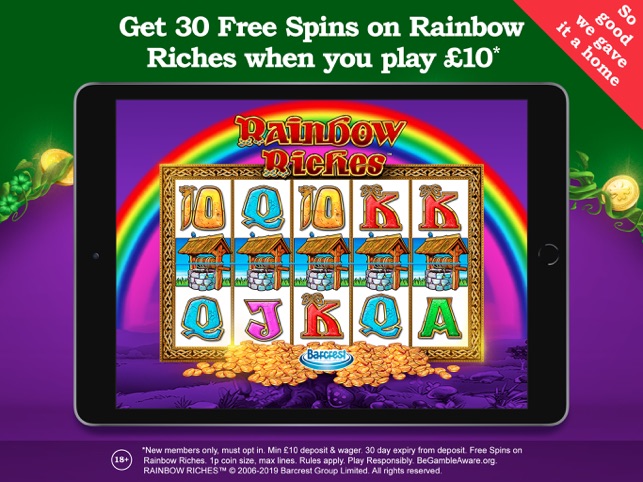 Rainbow Riches Casino App