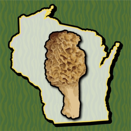 Wisconsin Mushroom Forager Map by GeoPOI LLC