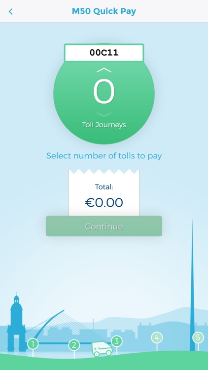 M50 Quick Pay app from eFlow