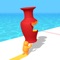 move left-right, dodge obstacles & collect stacks to regain shape