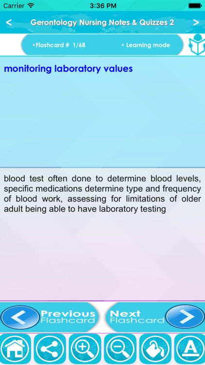 Gerontological Nursing Q&A App screenshot-3