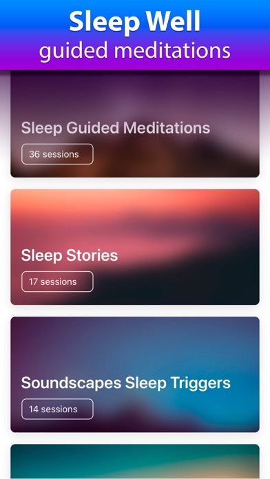 Sleep Meditation Hypnosis App screenshot 2