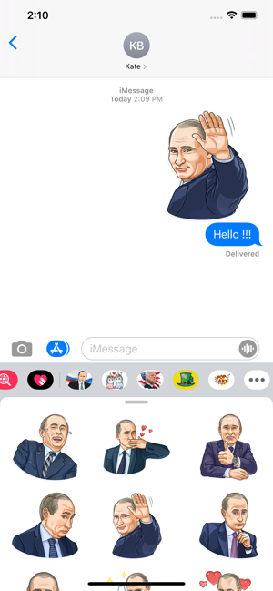 Vladimir Putin Stickers