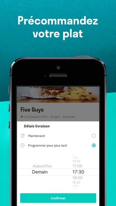 Deliveroo: livraison de plats Deliveroo: livraison de plats