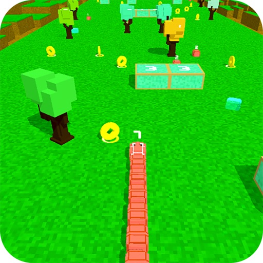 Blocky Snake 3D iOS App