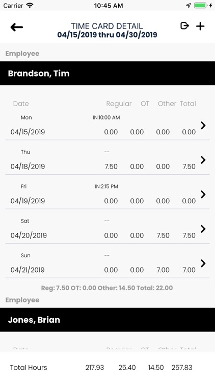 OnTheClock Employee Time Clock screenshot-4