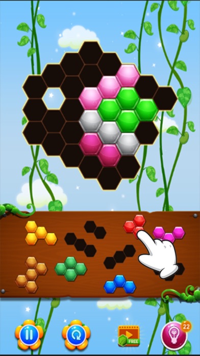 Super Hexa Blocks Puzzle Games screenshot 4