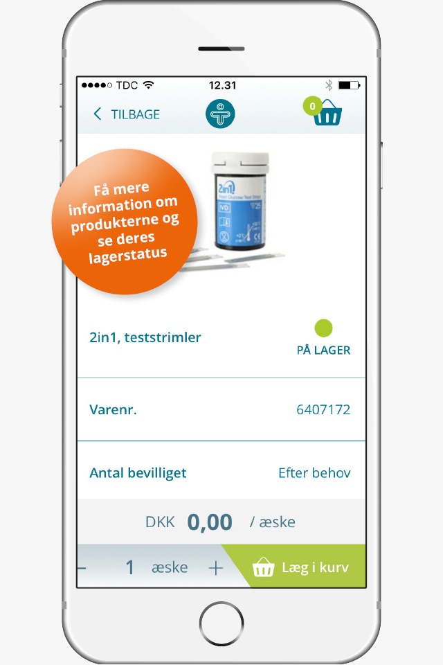 Mediq Danmark Bestillingsapp screenshot 3