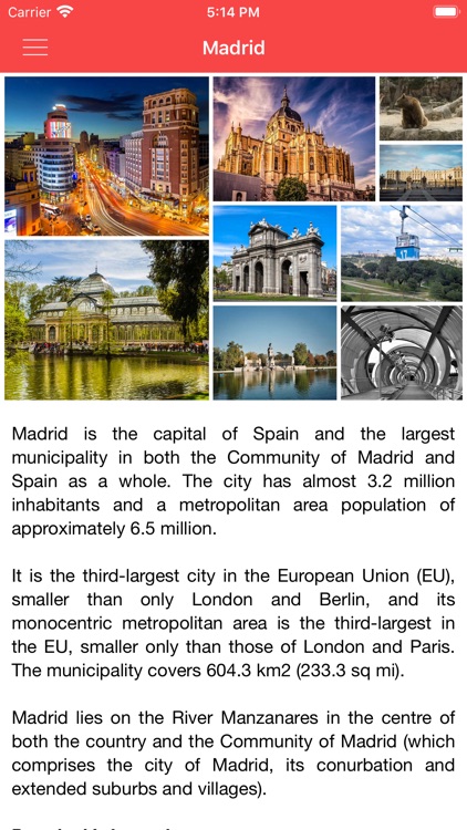 Madrid Offline City Guide