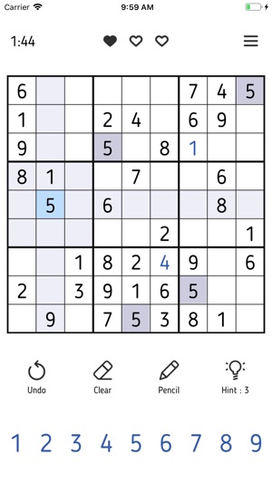 Sudoku - Numbers Puzzle Game