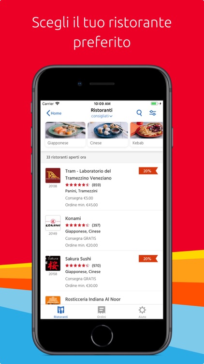 Just Eat: Ristoranti Domicilio