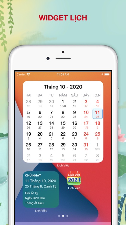 Lịch Vạn Niên 2021 - Lịch Việt