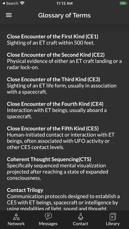 CE5 Contact screenshot-6