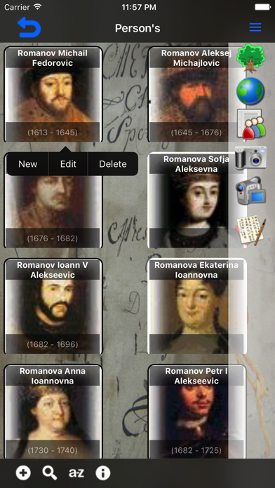Genealogical trees of families screenshot 2
