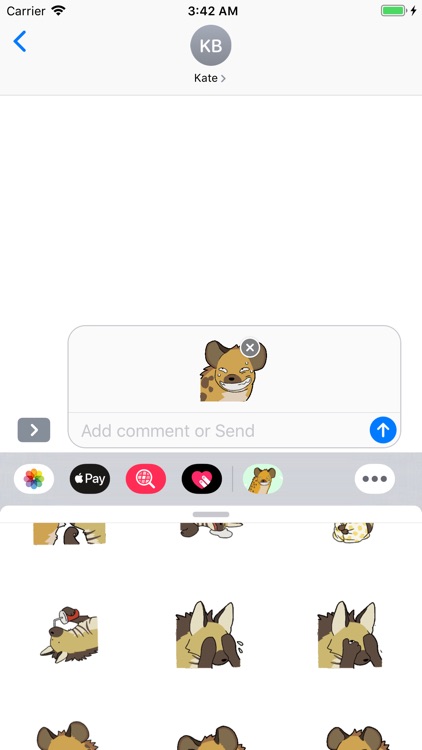 Hyena Stickers screenshot-3