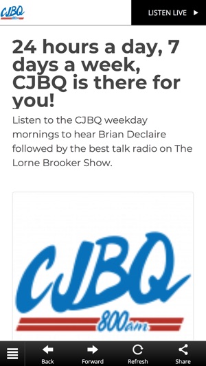 CJBQ Radio(圖2)-速報App