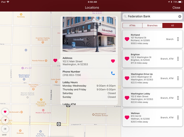 Federation Bank for iPad screenshot-4
