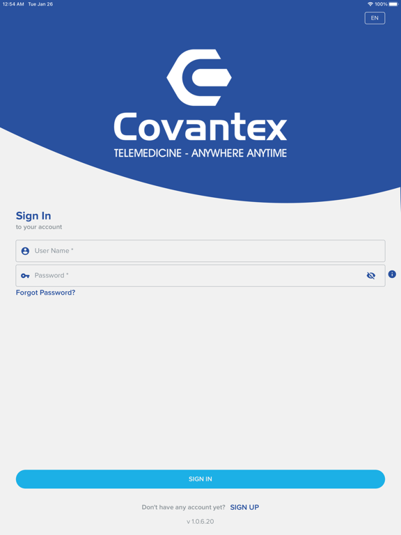 Covantex screenshot 2
