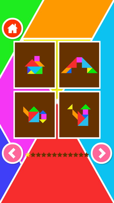 How to cancel & delete kids Fun tangram: Free Relaxing puzzle games from iphone & ipad 4