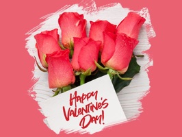 30 beautifully crafted Valentine's Day stickers