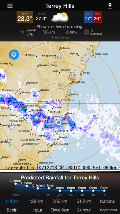 AUS Radar & Weather: WeatherAlert Screenshot 2