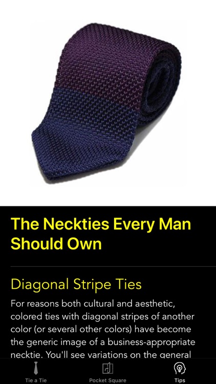 How To Tie a Tie • screenshot-8