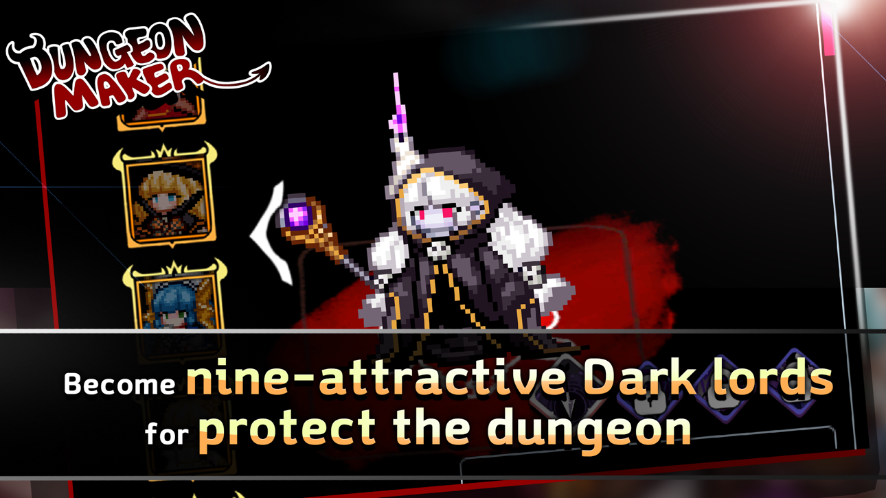 Dungeon Maker : Dark Lord Hack screenshot 2 - iOS game interface