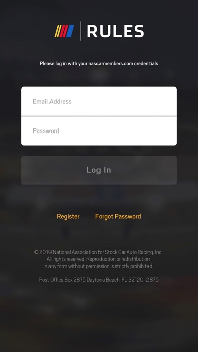 How to cancel & delete NASCAR Rules from iphone & ipad 1